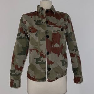 Zara Camo Overshirt